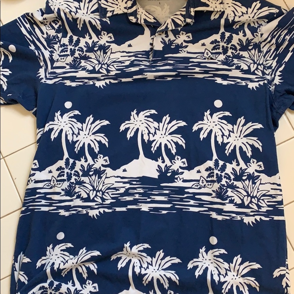 Vineyard Vines Tropical Golf Shirt